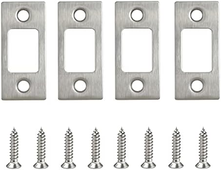Stainless Steel Strike Plate for Door Replacement