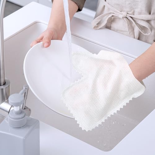 80PCS Microfiber Dusting Gloves for Home Cleaning