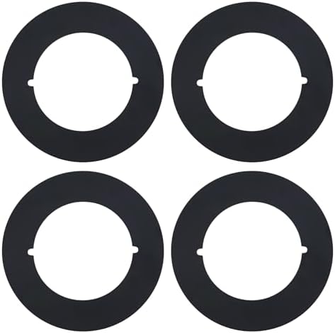 4-Piece Stainless Steel Door KnobDeadbolt Repair Kit Matte Black