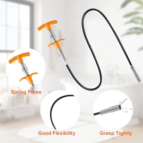 Lambda Drain Snake Hair Clog Remover