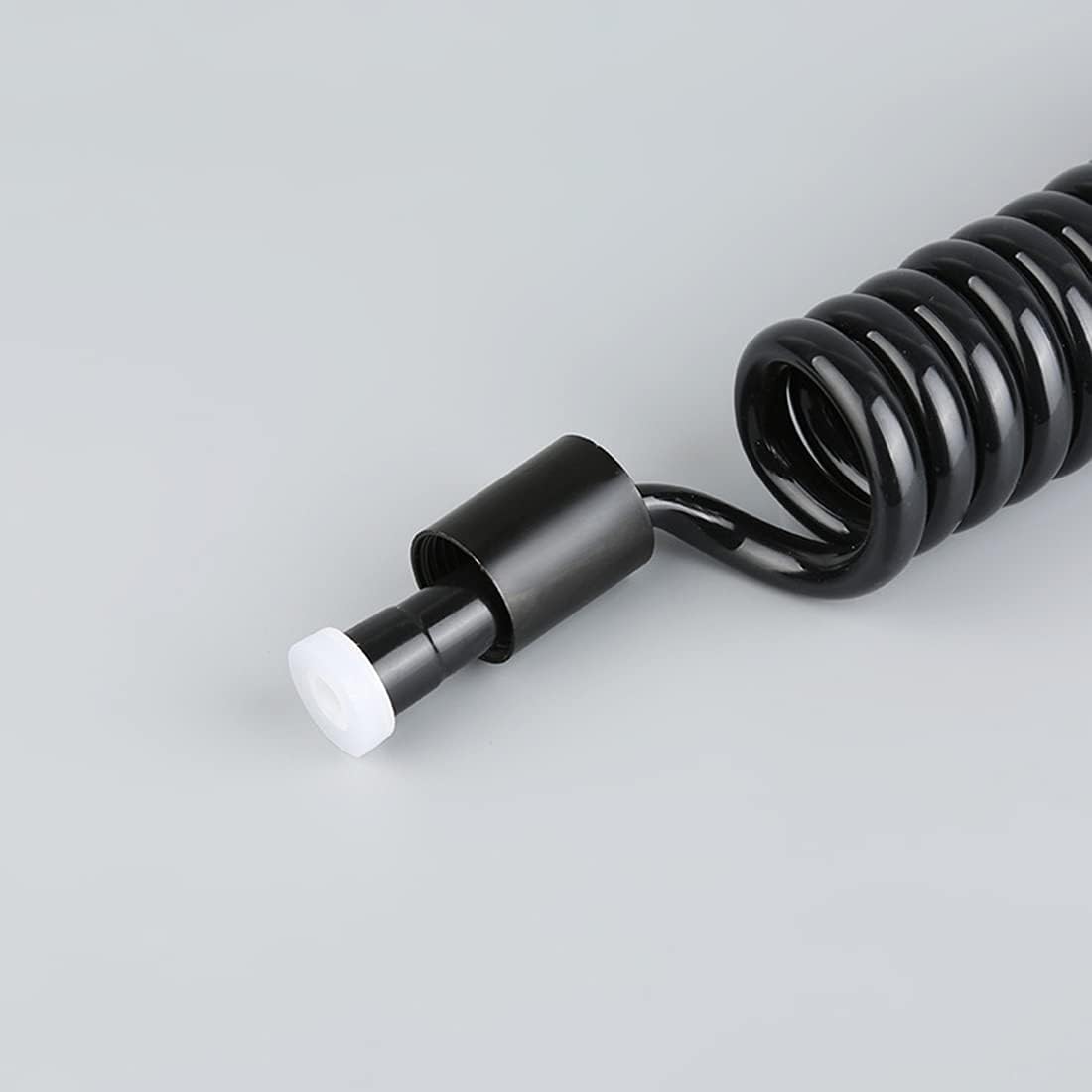 TOZTVXU 3PCS 15m Bidet Sprayer Tube Flexible Retractable Spring Shower Hose for Bathroom Toilet Use