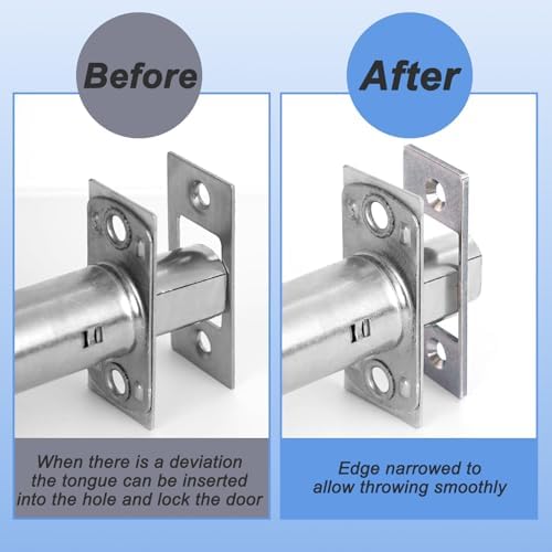 Deadbolt Restorer Strike Plates 2 Pack