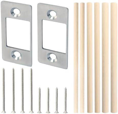 Deadbolt Restorer Strike Plates 2 Pack