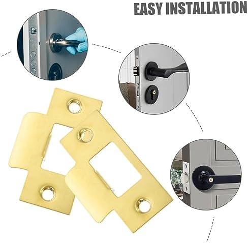 Add Extra Security with DOITOOLs Professional Deadbolt Strike Plate