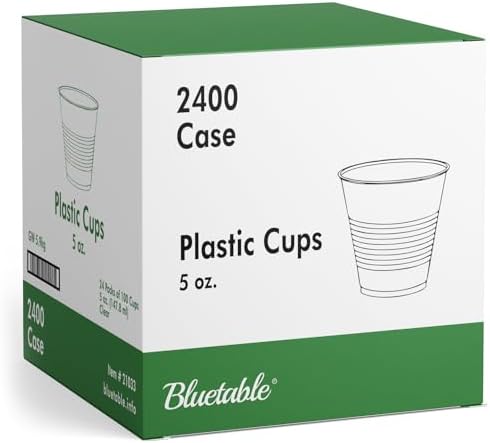 Bluetable Disposable 5oz Cups 2400 Case