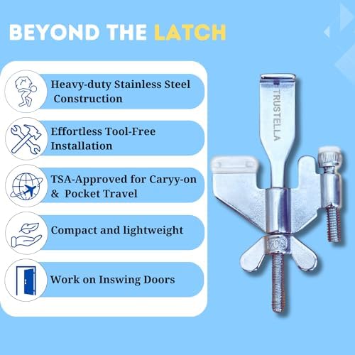 Trustella Original Heavy-Duty Door Lock
