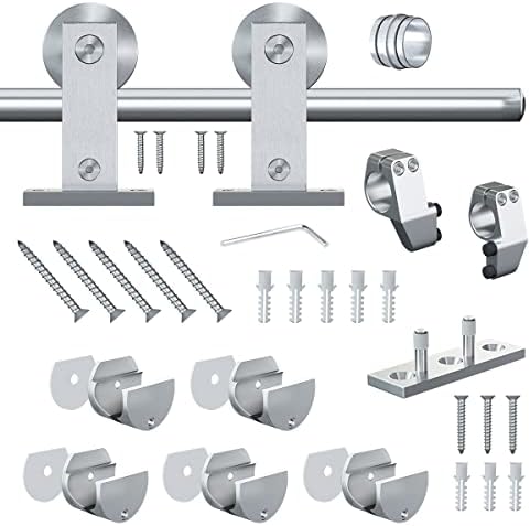 Brand Name SMARTSTANDARD 7-Ft Sliding Hardware Kit
