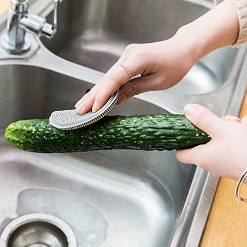 High-Quality Non-Scratch Silicone Scrubber for Kitchen Cleaning