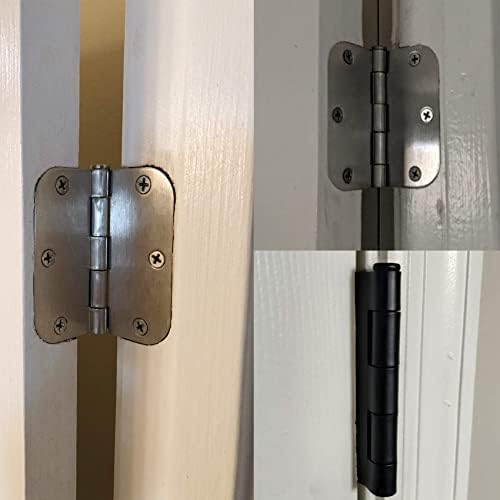 TDCHINGES Matte Black 42-Piece Door Hinges