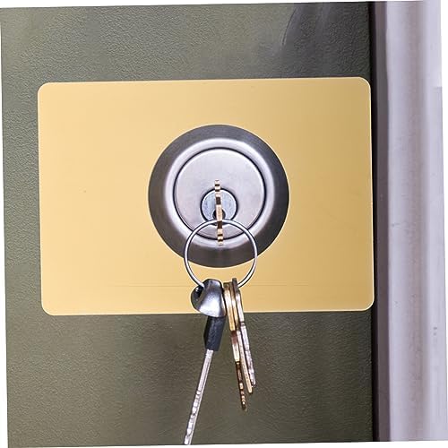 Enhanced Door Security - Stainless Steel Plate for Home Locks