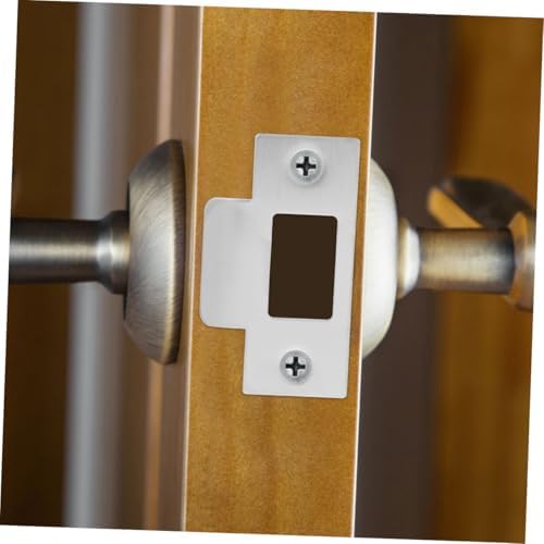 6-Piece Stainless Steel Door Strike Plate Set