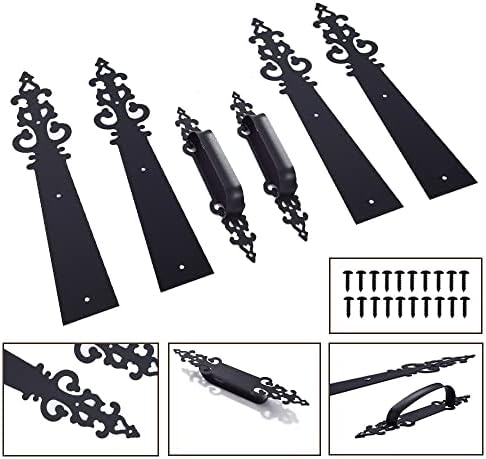 High-Quality Steel Door Hinges Set