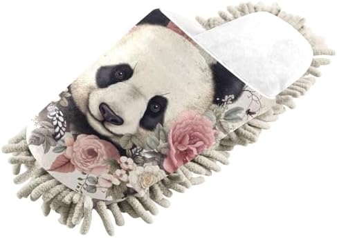 Running Bear Mop Slippers for a Spotless Home