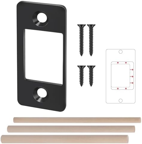 Vizava Deadbolt Strike Plate