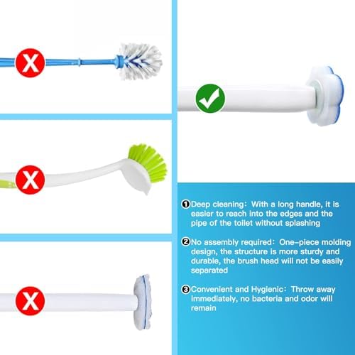 Topo Bear Disposable Toilet Brush Holder Set