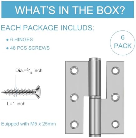 Lift Off Hinges Set