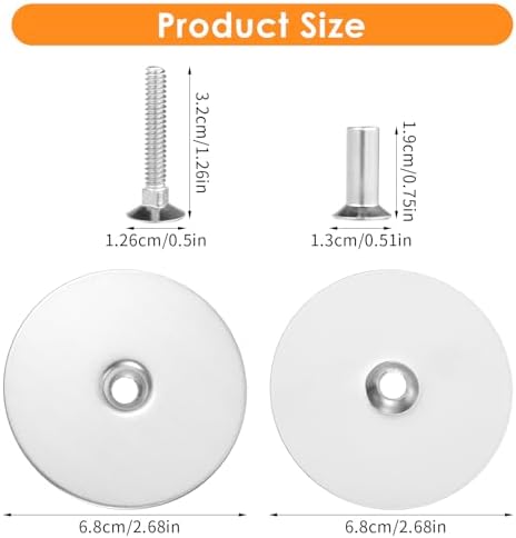 Sturdy Door Hole Cover Plate for Home Security