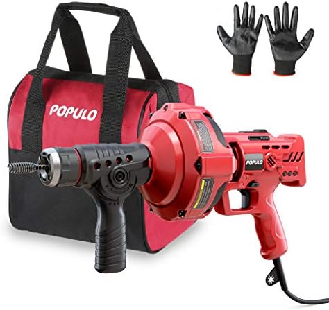 Quickly Unclog Any Pipe with POPULO 120V Auger