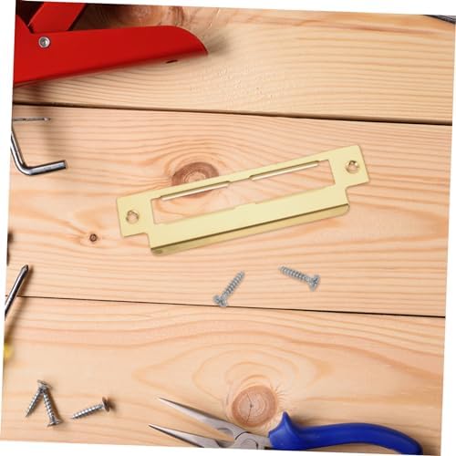 Artibetter Secure stainless steel deadbolt strike plate