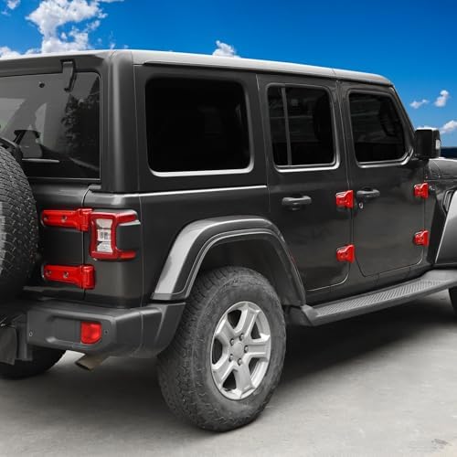 Jimen Fit JL Unlimited 4 Door Hinge Set for Jeep