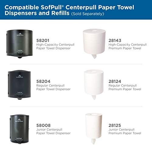 Premium Georgia-Pacific SofPull Centerpull Regular Capacity Paper Towels