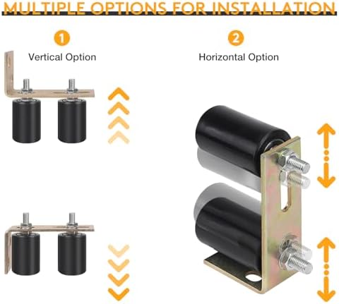Neiteli Heavy Duty Sliding Gate Rollers Kit