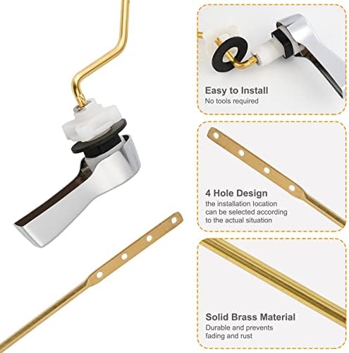 Sturdy Best Quality JazzTOP Flush Lever for Regulatory 2-B bleeding Measures 75 to 85