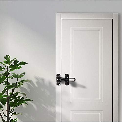 SAISN Door Reforcer Lock Latch with 100-Pound Resistance for Home Security