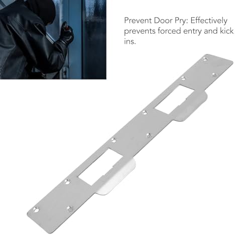 Secure Door Plate for Lock Reinforcement
