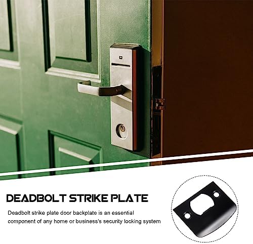 20-Piece Stainless Steel Door Strike Plate Set