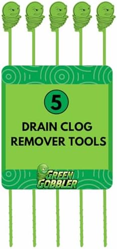 Quick-acting drain cleaner tool for hair buildup and clogs