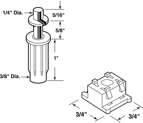 Bigged Up Top Guide For Alliance Bi-Fold Doors 38-Inch Diameter Base 34-Inch Square Top
