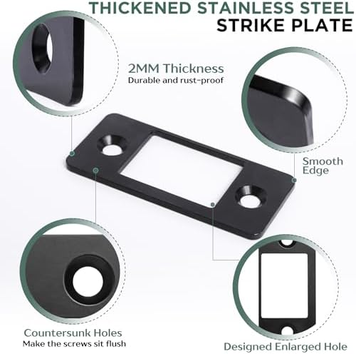 Vizava Deadbolt Strike Plate