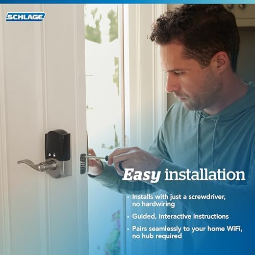 Schlage FE789WB CEN 625 LAT Smart Lock