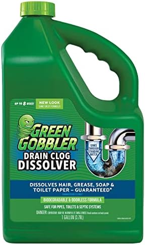 Green Gobbler Drain Clog Remover - 128 oz