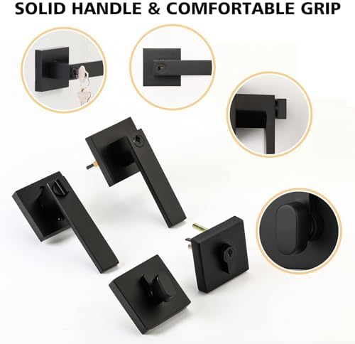 Sturdy Entry Door Deadbolt Set for Modern Homes