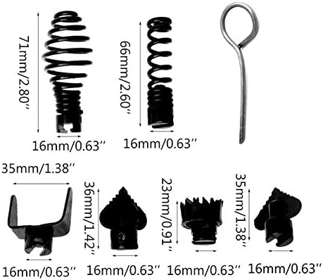 7-Piece Pipe Dredge Cutter Heads Set