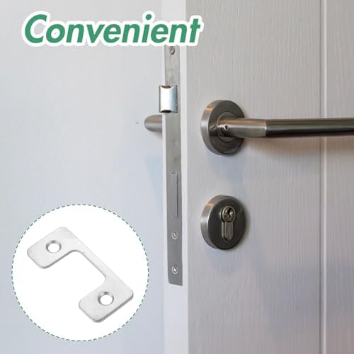 4pcs Adjustable Door Strike Plate for Exterior Doors