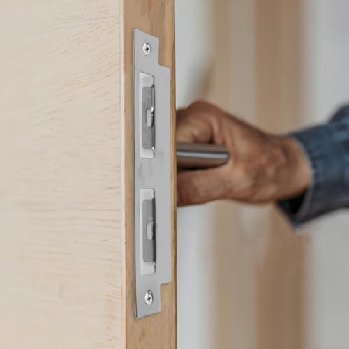 DOITOOL5PCS Door Strike Plate Kit - Premium-Quality Door Reinforcement