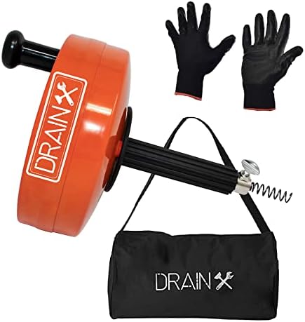 DrainX Drain Auger Pro - Effortlessly Unclog Your Plumbing Systems