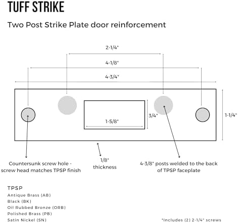 Tuff Strike Door Reinforcement Protects Your Home