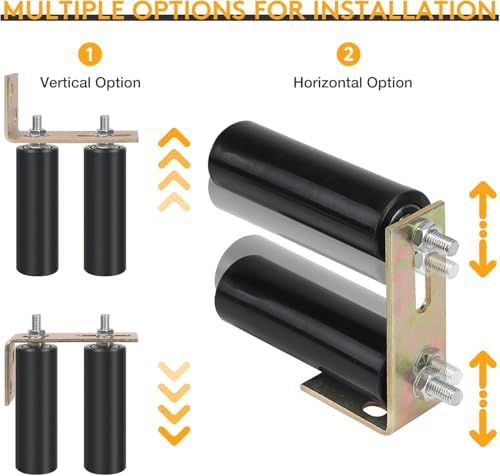 Neiteli 2 Pack Gate Roller Guide
