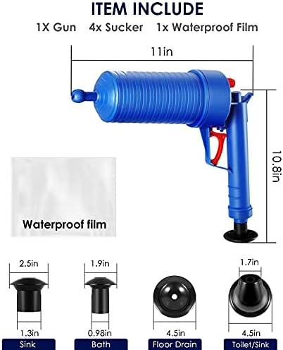 Powerful Toilet Plunger with High Pressure for Efficient Drainage