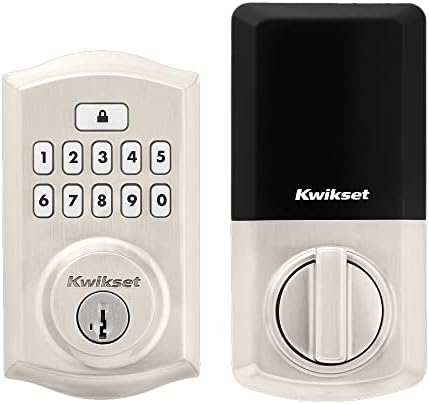 Kwikset SmartCode 260 Keyless Entry Door Lock System - SATIN Nickel Traditional