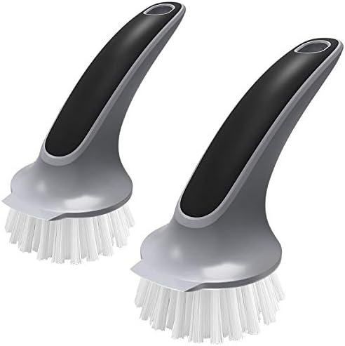 Pot Pan Cleaning Brush Kitchen Essential Set of 2