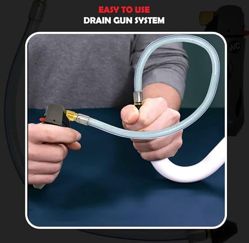 RedRock Gallo Drain Gun - Professional Grade AC Condensate Cleaner with 5 CO2 Cartridges