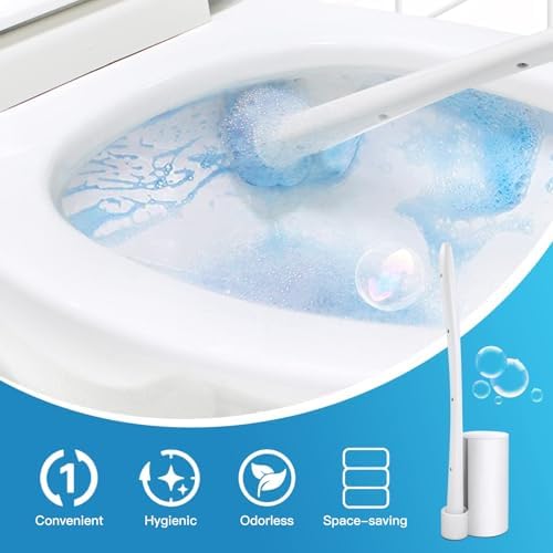 Topo Bear Disposable Toilet Brush Holder Set