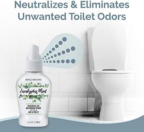 SMELLS BEGONE - Eliminate Freshen Your Bathroom
