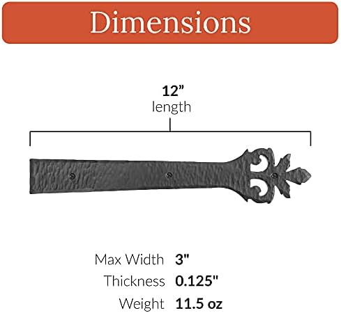 Rustic Hinges for Farmhouse Doors