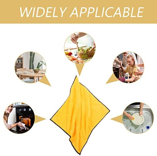 Hemoton 4-Piece Dish Towels